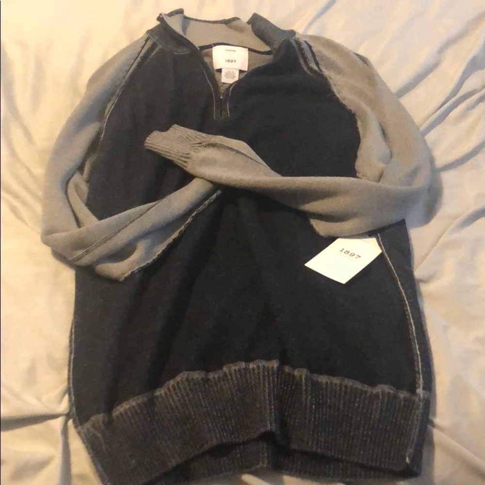1897 zip up sweater